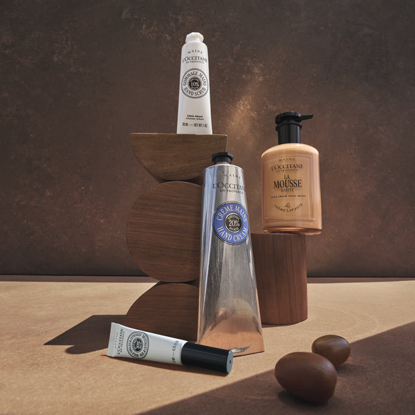 L'Occitane уход за руками крем лосьон масло для кутикул скраб