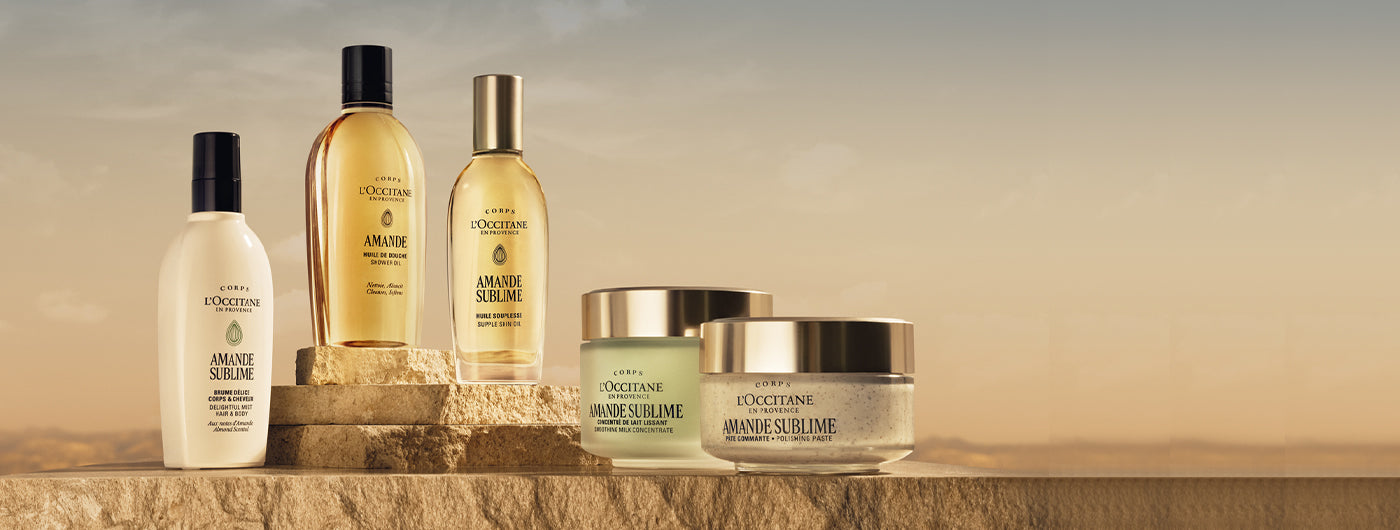 L'Occitane Amande коллекция миндаль уход за телом