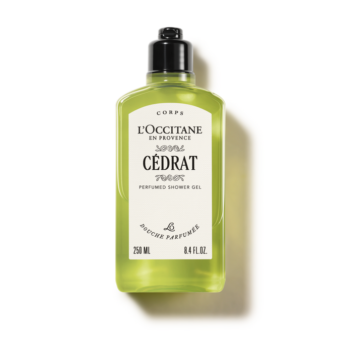 Cédrat perfumed shower gel