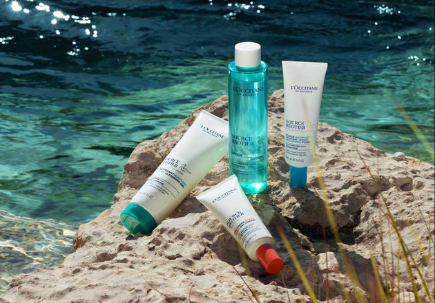 Коллекция Сорс Реотье с гиалуроновой кислотой L'Occitane