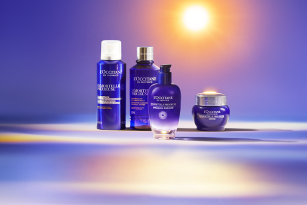 Коллекция Иммортель Прешес с гиалуроновой кислотой L'occitane