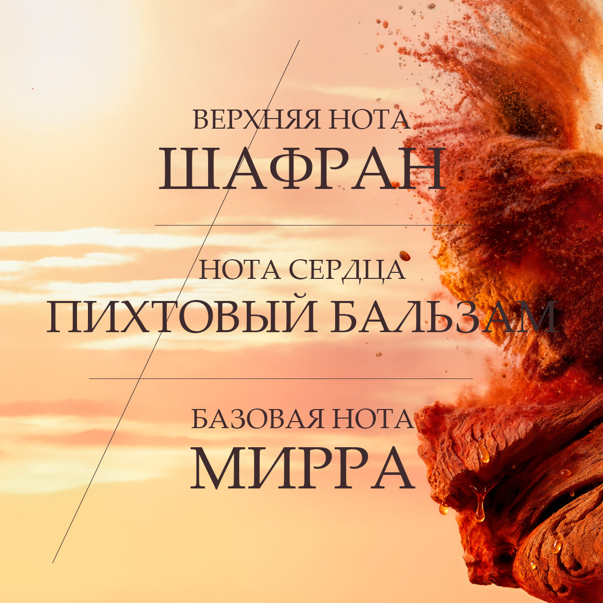 Парфюмированная вода Safran Boisé