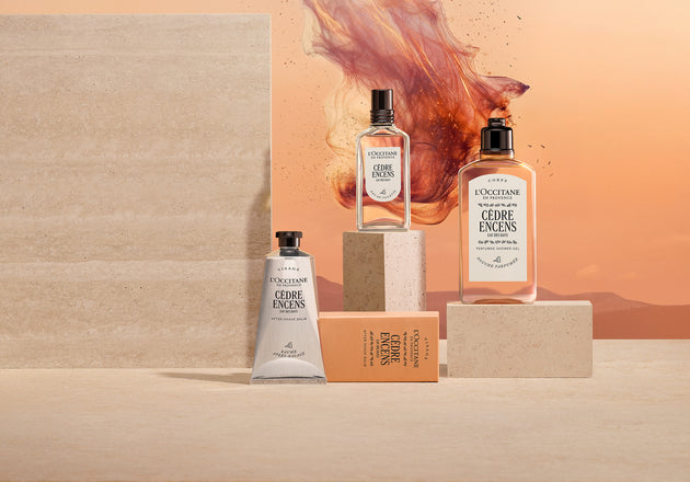 Мужской уход, мужская косметика L'Occitane - CÈDRE ENCENS